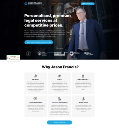 client page design example.